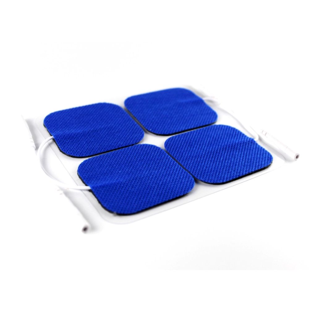 4 Electrodos 5x5 Tens Caretec Iv Besmed Dr. Ho's Globus Tens Azul
