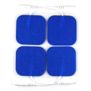 8 Electrodos 5×5 color azul con PIN 2.0mm